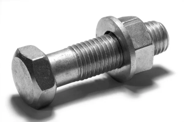 Nog steeds nut en bolt — Stockfoto