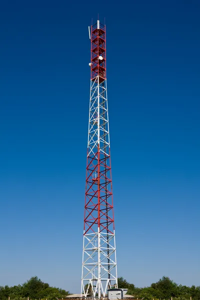Rádió antenna torony — Stock Fotó