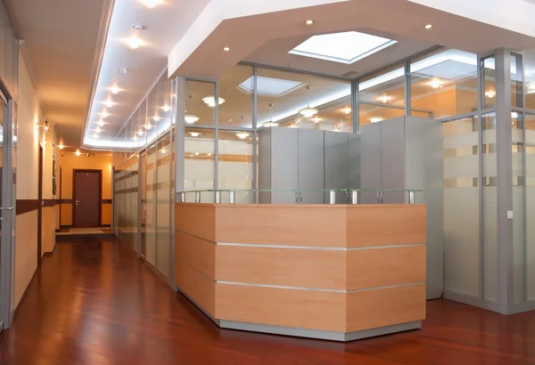 Modern irodai belső tér Stock Kép