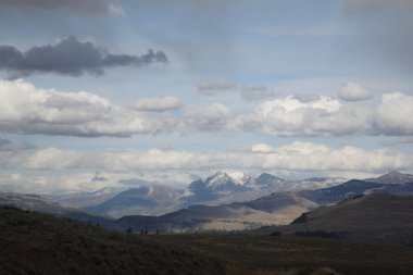 Yellowstone Parkı - dağ