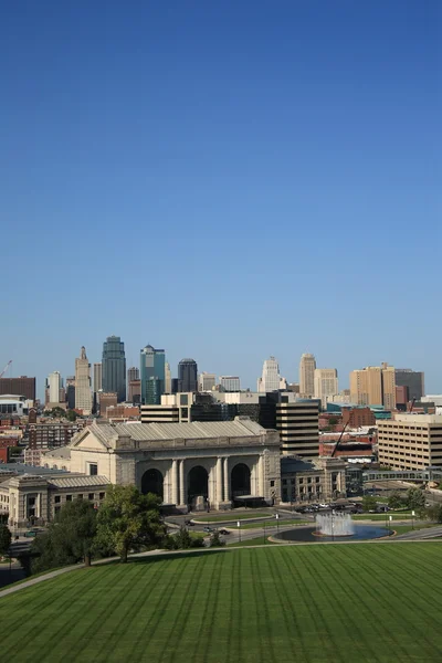 Skyline von Kansas City — Stockfoto