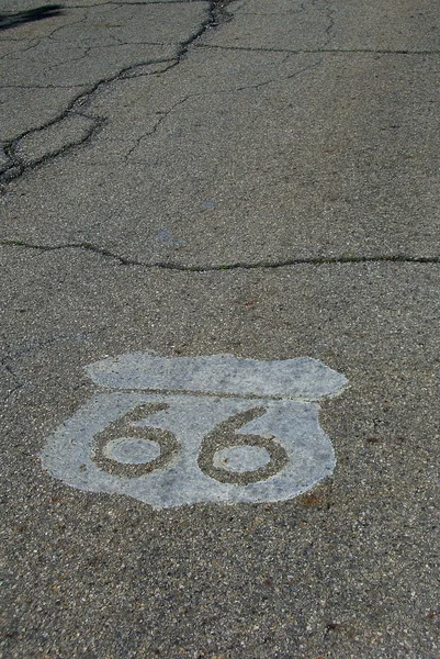 Kansas route 66 štít — Stock fotografie