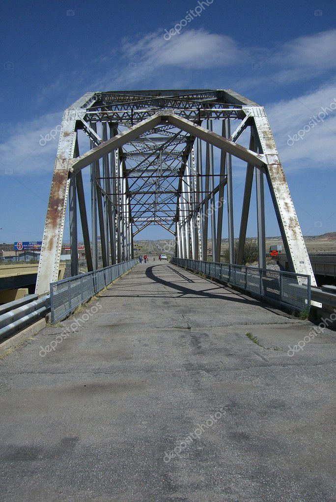 Rio Puerco Bridge on old Route 66. — Stock Photo © Ffooter #2791081