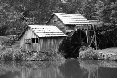 Mabry Mill - Blue Ridge Mountains clipart