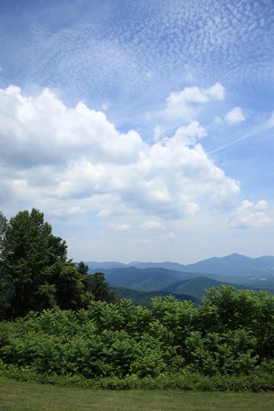 蓝脊山-弗吉尼亚州 — 图库照片