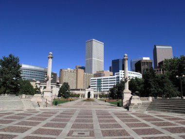 Denver Civic Center Park - Amphitheater clipart