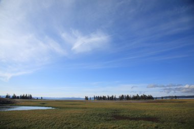 Yellowstone Millî Parkı - peyzaj