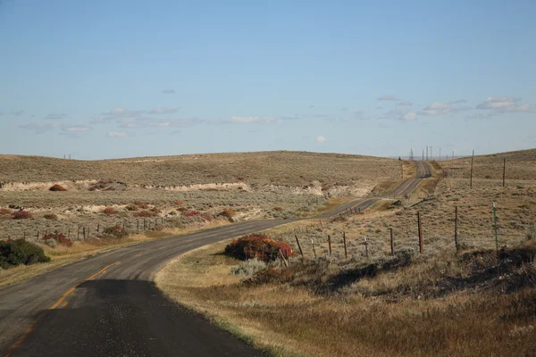 Camino de Wyoming — Foto de Stock