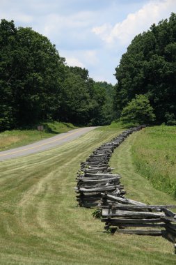 Blue Ridge Parkway - Mountain Pass clipart