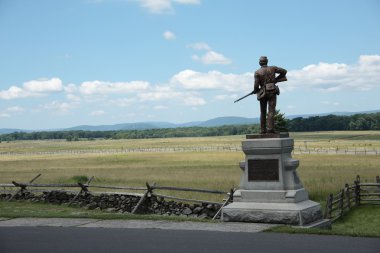 Civil War Battlefield - Gettysburg clipart
