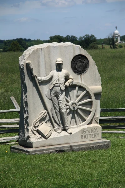 Campo di battaglia in Pennsylvania - gettysburg — Foto Stock