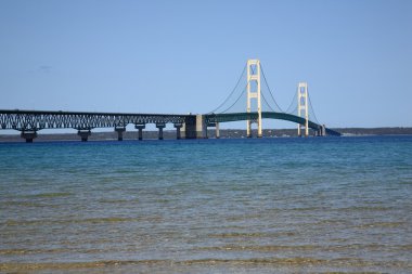 Mackinac Bridge clipart