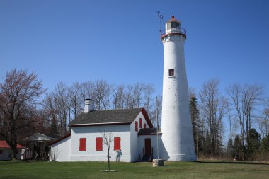 Lighthouse - Sturgeon Point, Michigan clipart