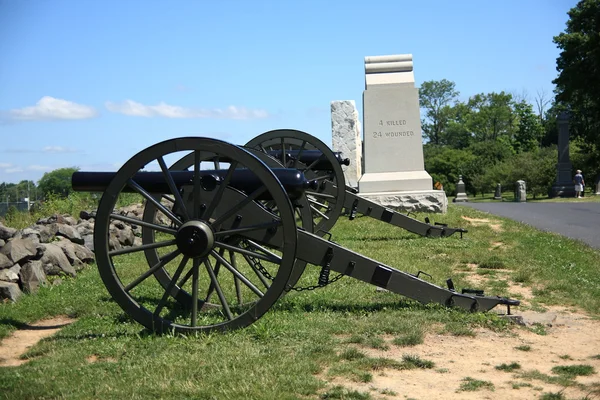 Gettysburg - campo de batalha de Pensilvânia — Fotografia de Stock