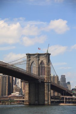 Brooklyn Bridge - New York City Skyline clipart