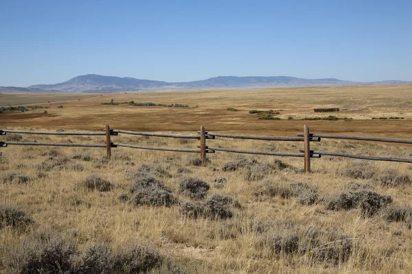 Wyoming Grassland Paesaggio — Foto Stock