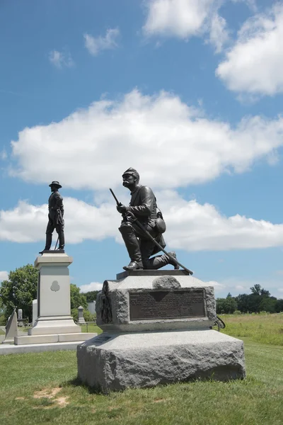 Gettysburg - campo di battaglia della pennsylvania — Foto Stock