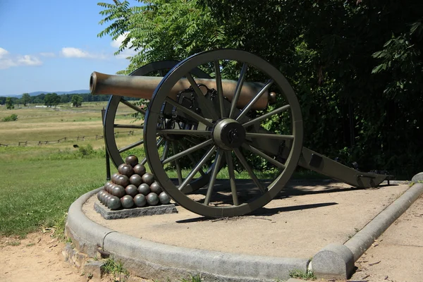 Pennsylvanian taistelukenttä - Gettysburg — kuvapankkivalokuva