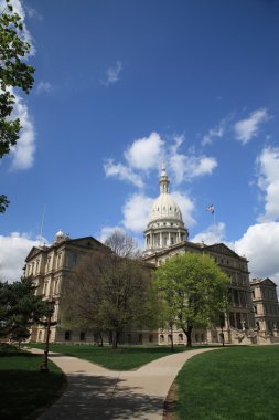 Michigan State Capitol Building clipart