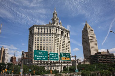 Manhattan Municipal Building, New York clipart