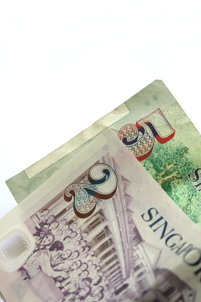 Singapur waluty — Zdjęcie stockowe
