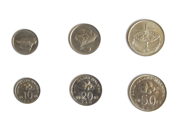 マレーシアのコイン — ストック写真