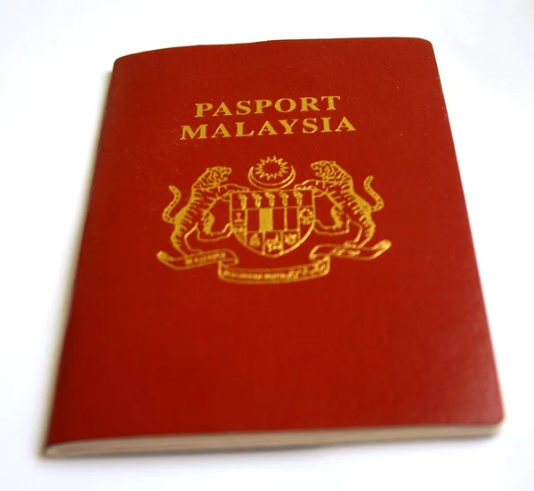 Pasaporte de Alaysia — Foto de Stock