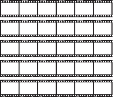 Traditional Film Strip clipart