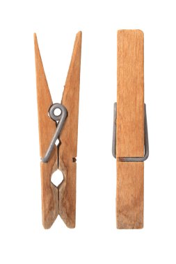 Old wooden clip clipart