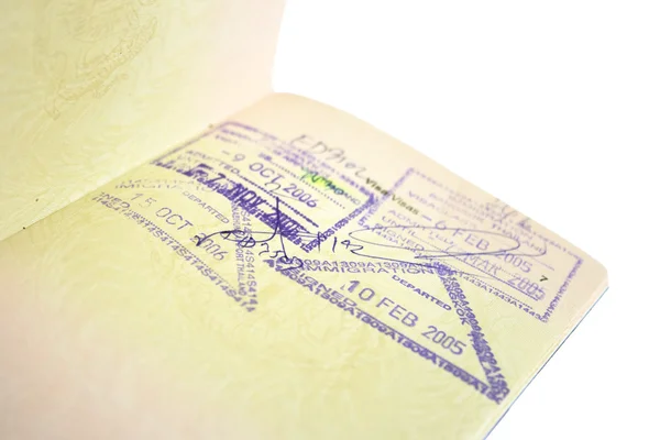 Passaporto Alaysia — Foto Stock