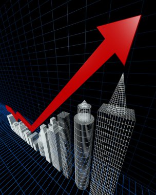 Property valuation chart clipart