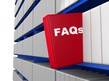 Frequently ask question concept clipart