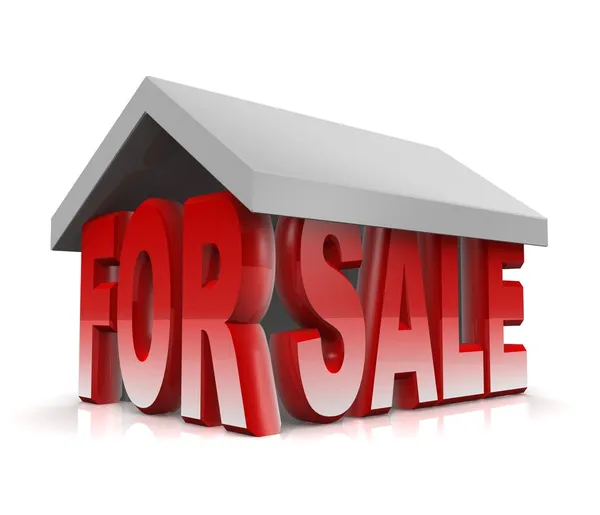 Immobilien-zu-Verkauf-Konzept — Stockfoto