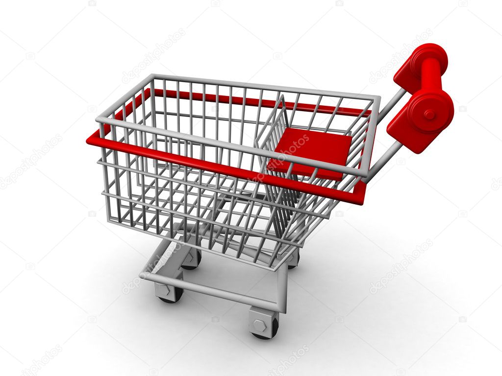 Shopping cart concept — Stock Photo © plinghoo 3427125