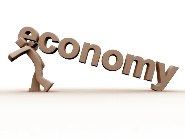 Economy Recession Concept — Stock Photo, Image