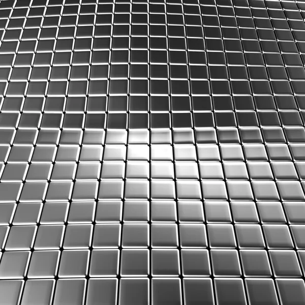 Aluminum abstract background with reflection — Stock Photo, Image
