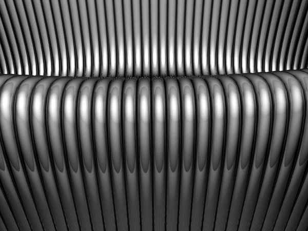 Abstrakte Stahl silbernen Rohr Hintergrund — Stockfoto