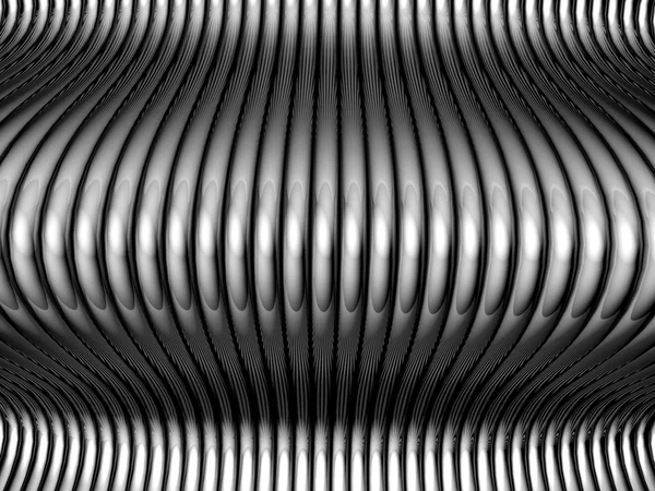抽象的な銀鋼管背景 — ストック写真