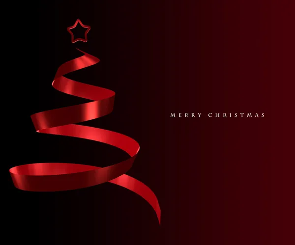 Elegante árvore de Natal design abstrato — Fotografia de Stock
