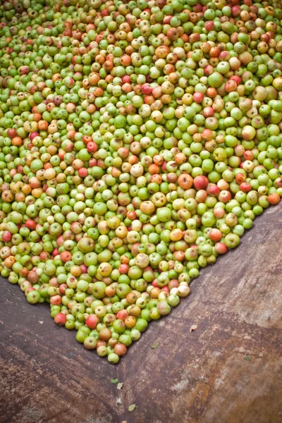 stock image Collection of huge amount of apples