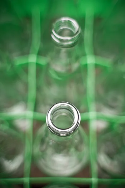 Recycling lege fles bijgevuld kan krijgen — Stockfoto