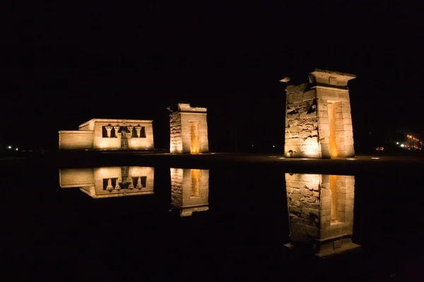 stock image The Egyptian temple in Madrid