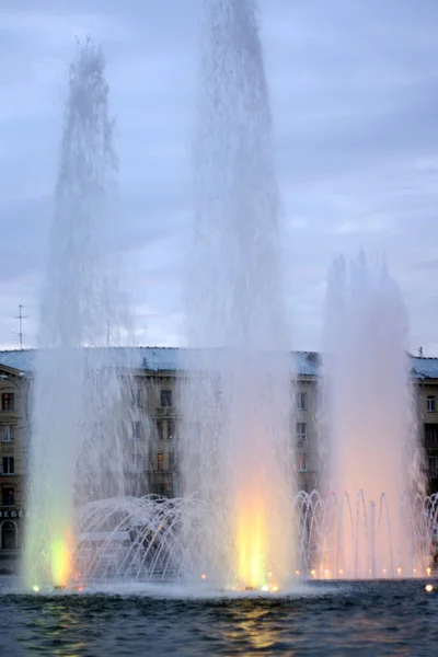 Colour fountains — Stock Photo, Image