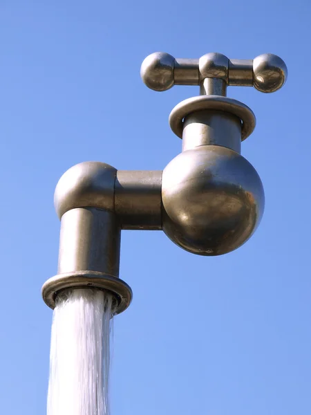 stock image Huge faucet