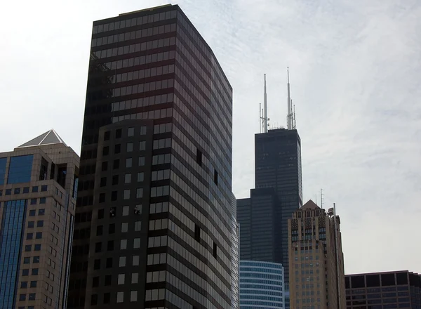 Чикагская Skyline — стоковое фото
