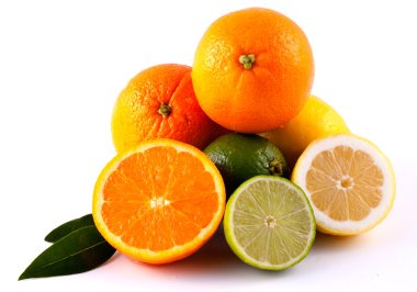 Orange Lemon and Lime clipart