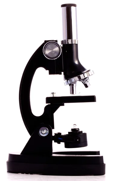 Mikroskopets profil – stockfoto