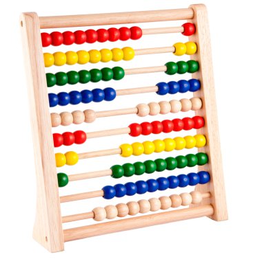 çok renkli abacus