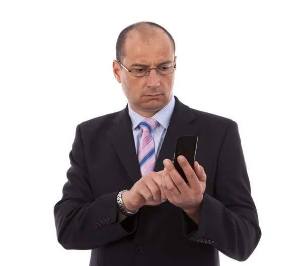 Business man making a call — Stock Photo, Image