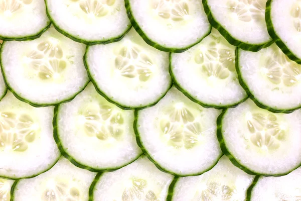 stock image Sliced Cucumber